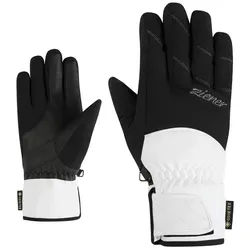 Ziener Skihandschuhe Katima-Z GTX Glove Lady mit Klettverschluss am Handgelenk weiß 8