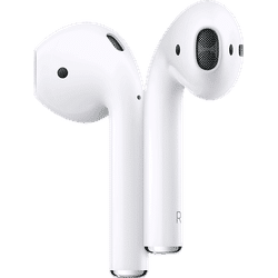 APPLE AirPods (2. Generation), In-ear Kopfhörer Bluetooth Weiß