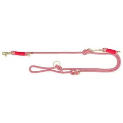 TRIXIE Hundeleine Soft Rope Verlängerungsleine rot/creme rot Größe: M-L Maße: 2,00 m / ø 10 mm