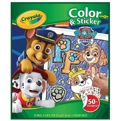 Color & Sticker Buch - Paw Patrol