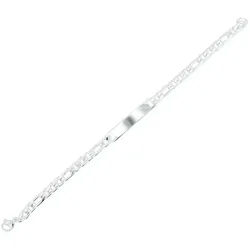 Adelia ́s Armband Damen Armband aus Edelstahl 18 cm, Zum Verschenken – ideal zum Geburtstag silberfarben