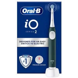 Oral-B Elektrische Zahnbürste iO Series 2 - elektrische Zahnbürste - forest green schwarz