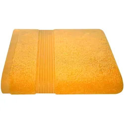 Handtuch DYCKHOFF "Siena", gold (goldgelb), B:50cm L:100cm, Frottier, Obermaterial: 100% Baumwolle, Handtücher, mit Bordüre