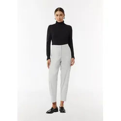 comma 7/8-Hose Hose Hose aus Flanell grau 34