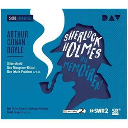 Der Audio Verlag Hörspiel-CD Sherlock Holmes 3 - Die Memoiren, 5 Audio-CDs