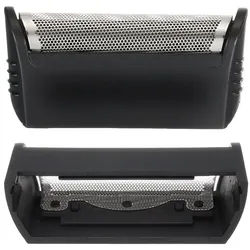 Trade-Shop Ersatzscherkopf passend für Braun 1013s 1501 1507 1507s 1508 1509 1512 2035 2040 2060, Ersatz-Scherfolie zum einfachen und schnellen Austausch schwarz
