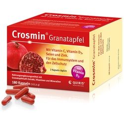 Crosmin Granatapfel für starkes Immunsystem + Zellschutz mit Vit. C, D3 + Zink