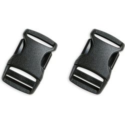 Tatonka Sr-buckle 20mm Paar black (040)