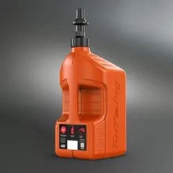 TUFFJUG TUFF JUG 5G/20L Orange Tuff Krug mit schwarzer Ripper Cap G3, schwarz