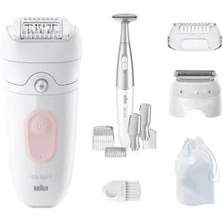 Braun - Epilierer 'Silk-épil 5-230' in Weiß/Flamingo Pink Sonstige 1 St pink Frauen