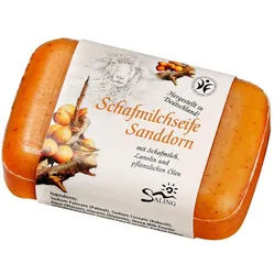 Saling Handseife Schafmilchseife Sanddorn
