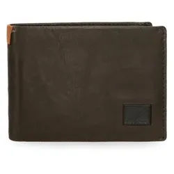 Pepe Jeans Unisex. 7877132 Marshal Leder Geldbörse Braun (OSFA), Lässig