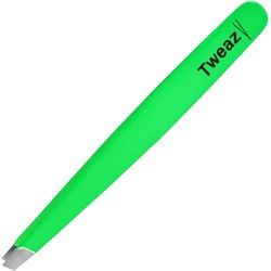 K-Pro Tweazy Haar Pinzette zum Augenbrauen zupfen Erste Hilfe (Neon Grün) 1 St
