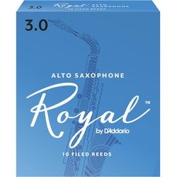 D'Addario Royal 10er Pack Altsaxophon Blätter Stärke 3