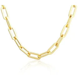 JVD Kette mit Einhänger Massive vergoldete Halskette SVLN0583SJ4GO45