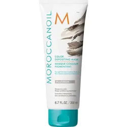 Moroccanoil Haarpflege PflegeColor Depositing Mask Platinum 200 ml