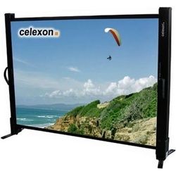 Celexon Tischleinwand, Leinwand, 4:3 (4:3), Leinwand, Schwarz