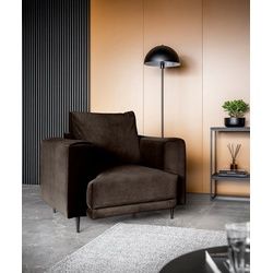 Luxusbetten24 Sessel Designer Sessel Dora, mit Kissen rosa