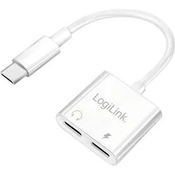 LOGILINK USB-C Adapter UA0433 PD USB-C 60W weiß