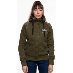 Queen Kerosin No Gas No Glory Adventure Damen Jacke, grün, Größe XS