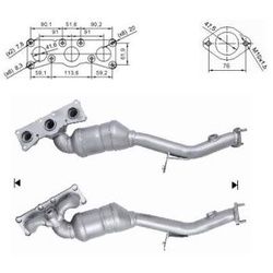 VEGAZ Katalysator für BMW 3