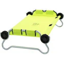 Disc-O-Bed Kid-O-Bed Einzelbett runder Rahmen ohne Seitentasche - Grün