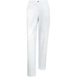 Le jean coupe 5 poches KjBrand blanc
