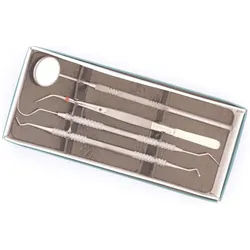 Excellent Solingen Interdentalbürsten Basic Set 4-teilig silberfarben