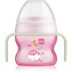 MAM Starter Cup Night Trainingsbecher mit Griffen Tiger 150 ml
