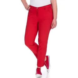 KjBRAND Chinohose Betty Chino mit Komfortbund rot 48 (24)