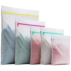 ALARA HOME Wäschenetz für Waschmaschine Wäschenetze Wäschesack Wäschebeutel Reißverschluss,(5-St), Schmutzwäsche Reise Kinder Unterwäsche