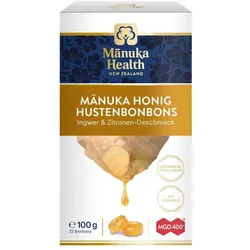 Manuka Health MGO 400+ Manuka-Honig Hustenbonbons Ingwer-Zitrone