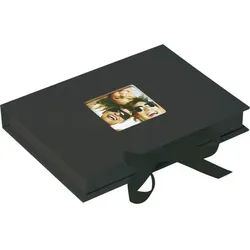 Walther Geschenkbox Fun 13x18 70 Fotos schwarz FB112B