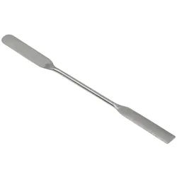 Excellent Solingen Nagelhautentferner Mini Spatel doppelseitig & breit, 1-tlg. silberfarben