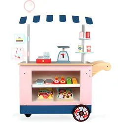 Xxxl Kinderkaufladen 30/74/102 cm , Multicolor , Holz , 74x102x30 cm , Spielzeug, Kinderspielzeug, Kaufladen & Zubehör