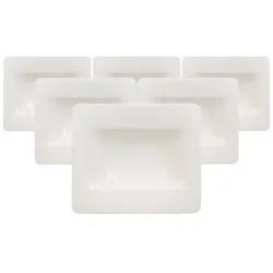 Villeroy & Boch Suppenteller Modern Grace Suppenteller 24 x 20 cm 6er Set, (6 St) weiß