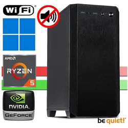 X-HARDWARE X-Power Computer 5500, 16GB RAM, 512GB SSD + bis zu 4TB HDD Business-PC (AMD Ryzen 5 5500, NVIDIA GeForce® GT 1030, 16 GB RAM, 0 GB HDD, 512 GB SSD, Luftkühlung, Windows 11 Professional) 0 GB