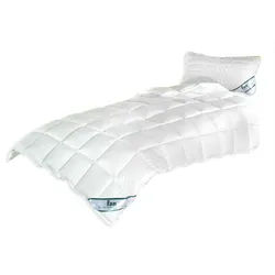 f.a.n. Medisan – Steppbett aus 100% Baumwolle, kochfest, für Allergiker geeignet - 155 x 220 cm/Steppbett