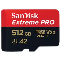 SANDISK MicroSD-Card Extreme Pro 512GB