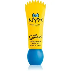 NYX Professional Makeup The Simpsons Smushy Lippenbalsam mit Matt-Effekt Farbton Peekaboo Blue 8 ml