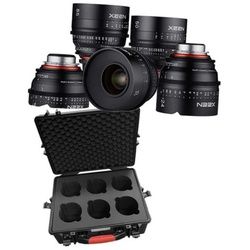 XEEN-5er Set Cinema Objektive Nikon F Vollformat + Gratis Case
