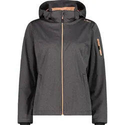 CMP Zip Hood Damen Softshelljacke terra mel 44