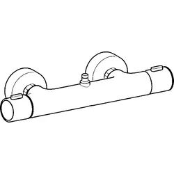 Hansa Prisma Thermostat komplett für Dusch- 59913950 system