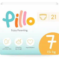 Pillo Pants Gr√∂ße 7 XXL 15+ Kg 21 St weiss
