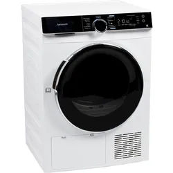 HANSEATIC Wärmepumpentrockner "HWTK8A3GT", Energieeffizienz: C, weiß, B:59,5cm H:84,5cm T:60cm, Trockner, inkl. 3 Jahre Herstellergarantie, Wärmepumpentrockner, Topseller