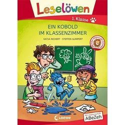 Ein Kobold im Klassenzimmer (Großbuchstabenausgabe)- Leselöwen 1. Klasse