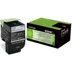 Lexmark 80C2HK0 (802HK) - Schwarz - Toner - Hohe Kapazität