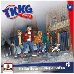 United Soft Media Hörspiel-CD TKKG Junior - 025/Heiße Spur im Nebelhafen, Audio-CD