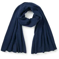 L’écharpe Peter Hahn Seide/Kaschmir bleu