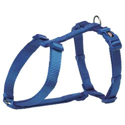Trixie H-Geschirr Premium blau L-XL 75-100 cm / 25 mm Hunde Zubehör